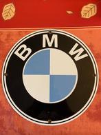 Geëmailleerde plaat B M W garagewagen, Ophalen of Verzenden, Zo goed als nieuw, Reclamebord