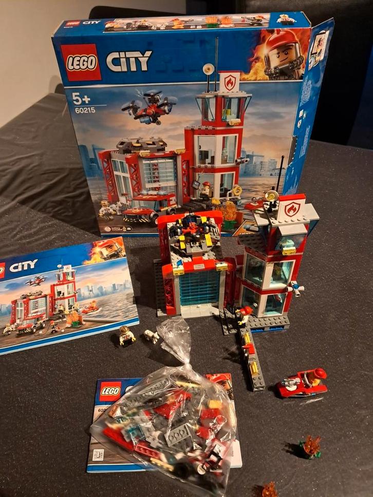 Lego brandweer 3 sets, Kinderen en Baby's, Speelgoed | Duplo en Lego, Zo goed als nieuw, Lego, Ophalen of Verzenden