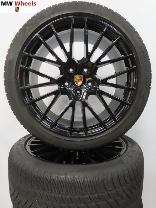 Originele Porsche Cayenne Coupe 21 inch velgen winterbanden, Auto-onderdelen, Banden en Velgen, Banden en Velgen, Winterbanden
