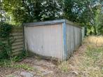 Demonteerbare garagebox met kantelpoort