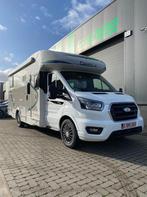 TE HUUR NIEUWE CAMPERS VAN 2 TOT 5 PERSONEN AUTOMAAT 170PK, Caravans en Kamperen, Mobilhomes, Diesel, Bedrijf, 7 tot 8 meter, Chausson