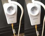adaptateur CPL WiFi Prise duo, Informatique & Logiciels, Amplificateurs wifi, Enlèvement ou Envoi