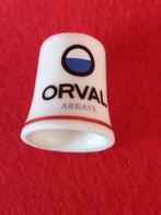 Porseleinen vingerhoed van Orval, Verzamelen, Biermerken, Ophalen of Verzenden, Nieuw, Overige typen, Overige merken
