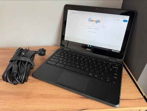 Dell chromebook 11 3189 - tablet / laptop - 11 inch touch, Computers en Software, Chromebooks, Refurbished, 11 inch, 4 GB of minder