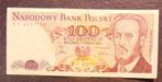 100 złotych - Pologne 1986 Port 1,50 euro par courrier, Postzegels en Munten, Bankbiljetten | Europa | Niet-Eurobiljetten, Los biljet