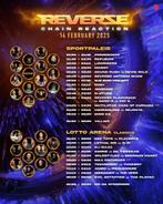 VIP tickets Reverze x2 - vrijdag 14/02