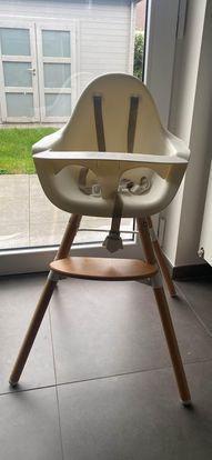 Childhome meegroei babystoel met verkleinkussen, Kinderen en Baby's, Kinderstoelen, Zo goed als nieuw, Meegroeistoel, Gordel(s)