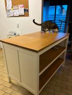 Keukeneiland met barstoelen, Huis en Inrichting, Keuken | Keukenelementen, Ophalen, Zo goed als nieuw