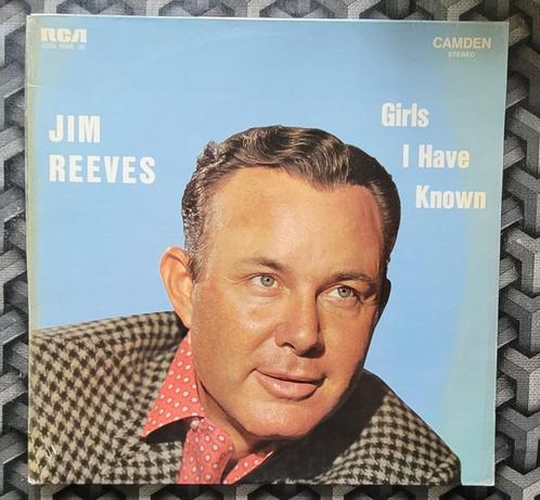 LP Jim Reeves Girls I have known, CD & DVD, Vinyles | Country & Western, Utilisé, Enlèvement ou Envoi