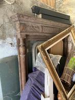 Grand cadre en bois ancien., Antiquités & Art, Enlèvement