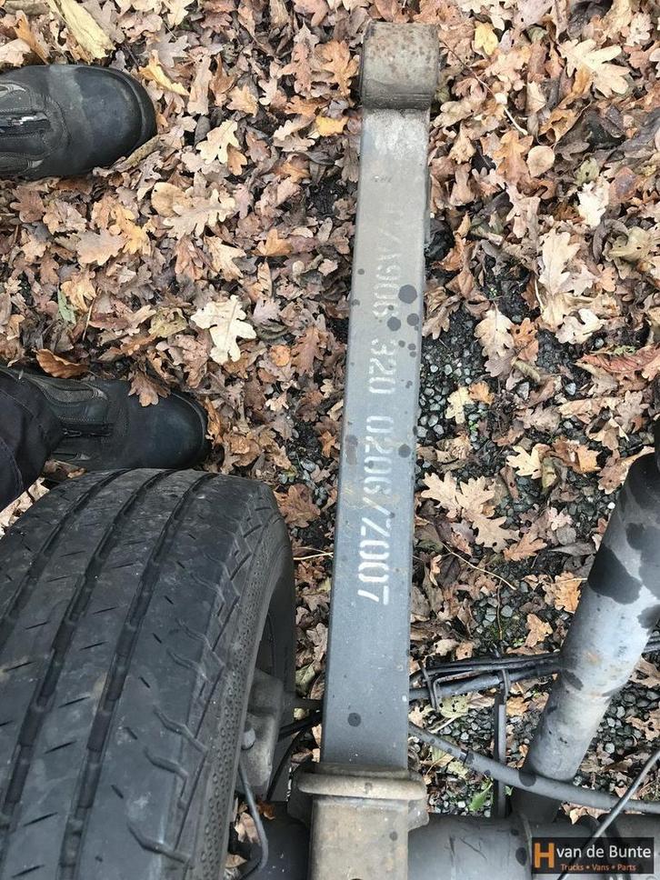 set bladveer Mercedes Sprinter Crafter Dubbel Lucht A9063200, Auto-onderdelen, Ophanging en Onderstel, Mercedes-Benz, Gebruikt