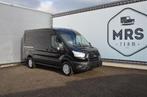 Ford Transit 2.0TDCI- L2H2- 170Pk- Camera- GPS- 27900+BTW, Stof, 1995 cc, Zwart, Bedrijf