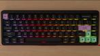 AESCO A67 Electric Induction Wireless Mechanical Keyboard, Gaming toetsenbord, Ophalen of Verzenden, Zo goed als nieuw, Draadloos