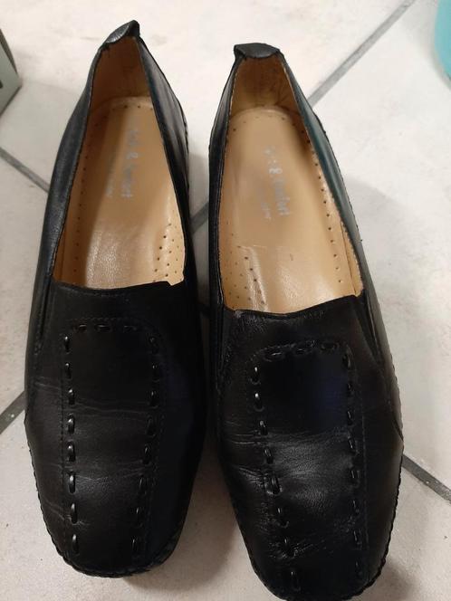 Zwarte schoenen soft en comfort mt 39, Kleding | Dames, Schoenen, Zo goed als nieuw, Beige, Ophalen of Verzenden