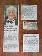 Berichtjes Franse acteur Jean-Paul Belmondo, Verzenden, Knipsel(s)