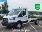 Ford Transit 130pk Chassis Cabine 350cm wheelbase Fahrgestel, Autos, Camionnettes & Utilitaires, Tissu, Achat, 130 ch, Ford