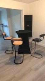 Table de bar avec 4 chaises, Enlèvement, Comme neuf, Métal