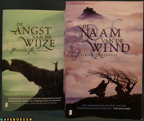 Kronieken Van Kvothe - Patrick Rothfuss - Boekerij - 2x - SC, Boeken, Fantasy, Gelezen, Ophalen of Verzenden
