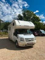 Ford rimor 2.4 met grote garage en vast bed!!, Caravans en Kamperen, Mobilhomes, Particulier, Ford
