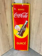 Plaque émaillée email emaille reclame bord Coca cola vintage, Verzamelen, Merken en Reclamevoorwerpen, Ophalen of Verzenden