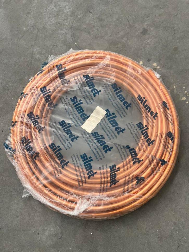 Couronne cuivre recuit 14x16 mm – 25 m – Neuve emballée, Bricolage & Construction, Électricité & Câbles, Comme neuf, Enlèvement