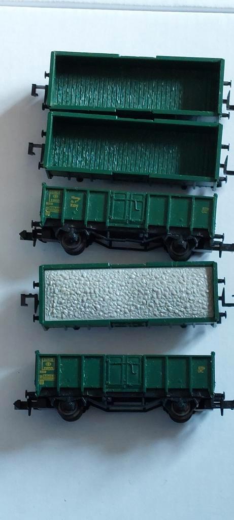 NLK 0727 HOGE BAKWAGON UIT BELGIË 1/87, Hobby en Vrije tijd, Modeltreinen | N-Spoor, Zo goed als nieuw, Wagon, Gelijkstroom, Fleischmann