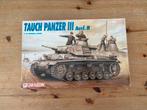 Tauch Panzer lll Ausf.H - Dragon 9033 - 1/35, Ophalen of Verzenden, 1:32 tot 1:50, Tank