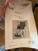 Chaise roulante Bischoff & Bischoff, Ophalen of Verzenden, Inklapbaar, Zo goed als nieuw, Duwrolstoel