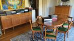 Eetplaats in merisier (zoete kers), Maison & Meubles, Enlèvement, Comme neuf, 4 à 6 chaises