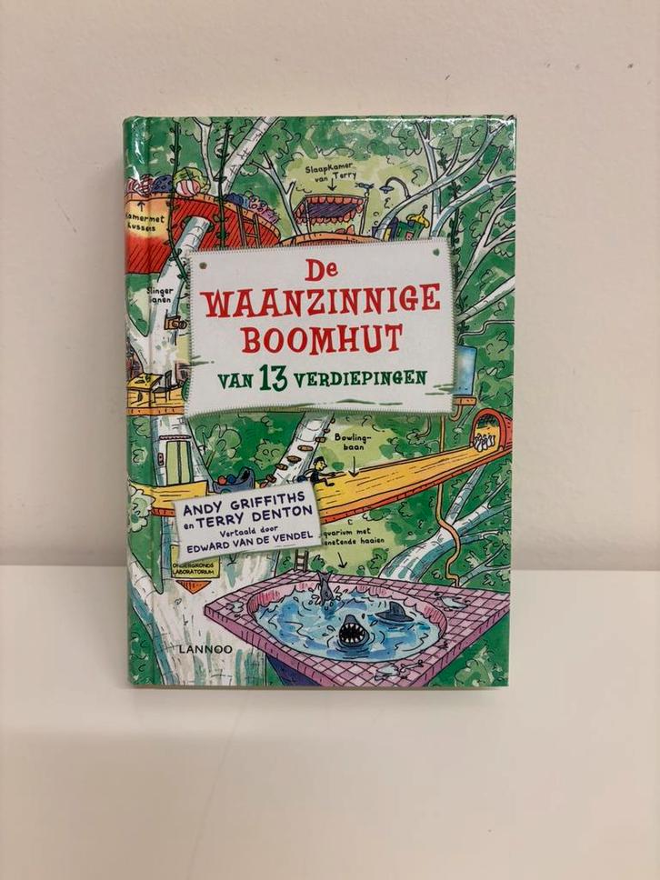 Terry Denton - De waanzinnige boomhut van 13 verdiepingen, Boeken, Kinderboeken | Jeugd | onder 10 jaar, Ophalen of Verzenden