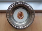 Grote schotel met Von Hindenburg , diameter 25,5 cm., Enlèvement ou Envoi, Armée de terre, Objet d'art