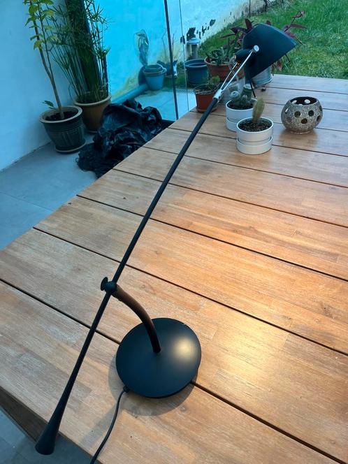 Vintage gearticuleerde bureaulamp, Huis en Inrichting, Lampen | Vloerlampen, Zo goed als nieuw, Metaal, Ophalen