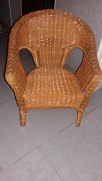 Rieten stoeltje voor kind, Kinderen en Baby's, Kinderkamer | Tafels en Stoelen, Ophalen of Verzenden, Zo goed als nieuw