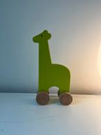 Houten giraffe op wieltjes Dwell Studio, Ophalen, Zo goed als nieuw