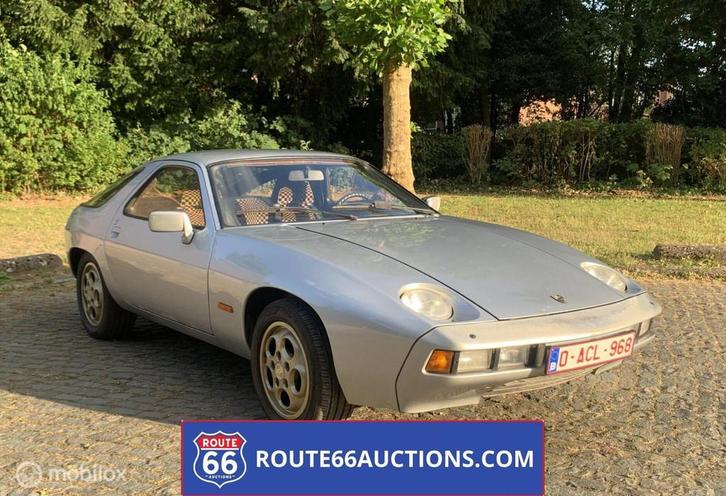 Porsche 928 | 1977 | Route 66 Auctions, Auto's, Oldtimers, Bedrijf, Te koop, Porsche, Benzine, Overige carrosserie, Handgeschakeld