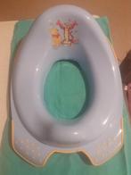 Siège de toilette bleu clair avec un dessin de Winnie l'ours, Enfants & Bébés, Bains & Soins, Comme neuf, Autres marques, Autres types