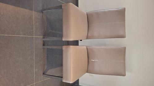Set van 6 eetstoelen Henders & Hazel, Huis en Inrichting, Stoelen, Gebruikt, Vijf, Zes of meer stoelen, Leer, Overige kleuren