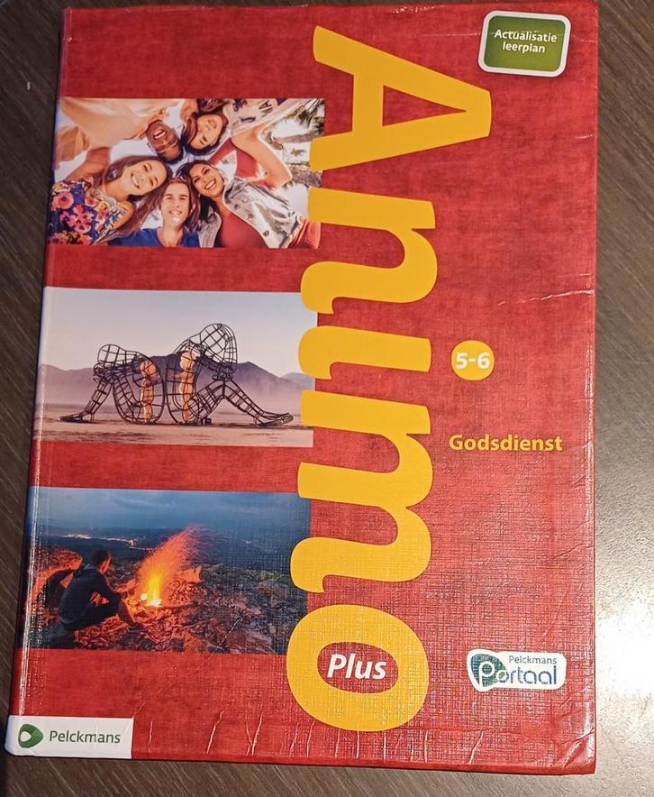 Animo 5-6 handboek, Boeken, Schoolboeken, Zo goed als nieuw, Godsdienst en Levensbeschouwing, Ophalen of Verzenden