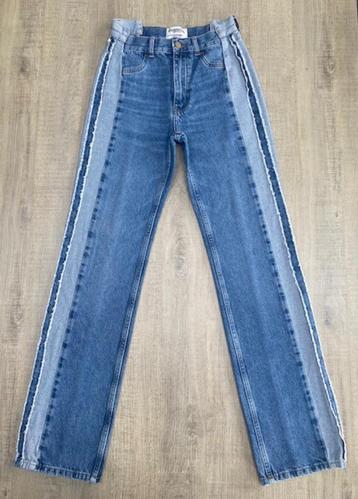 ESSENTIEL ANTWERP Deversed straight leg jeans two-tone maat  beschikbaar voor biedingen