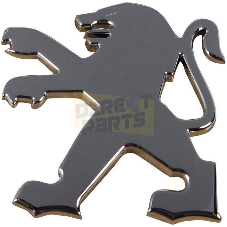 Peugeot 206 embleem logo ''Leeuw'' achterklep Origineel! 781, Auto-onderdelen, Carrosserie, Peugeot, Nieuw, Verzenden