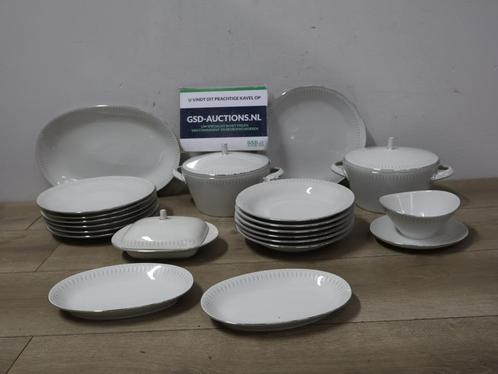 Compleet Porseleinen Servies van Spenzo Plato, Antiek en Kunst, Antiek | Servies compleet