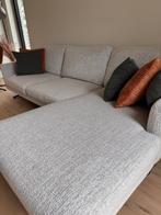 Sofa met longchair, Huis en Inrichting, Zetels | Zetels en Chaises Longues, Ophalen, Minder dan 75 cm, Zo goed als nieuw, Stof