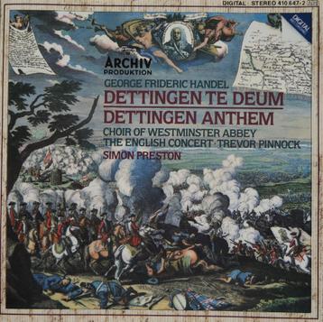 Dettingen Te Deum & Anthem / Händel - Preston - ARCHIV - DDD beschikbaar voor biedingen