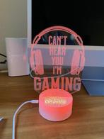 Creatieve visualisatielamp - Gamer, Ophalen of Verzenden, Nieuw