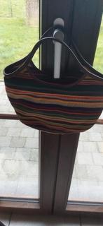 veelkleurige handtas - synthetisch - Brontibay Paris, Handtassen en Accessoires, Tassen | Damestassen, Ophalen, Gebruikt, Overige kleuren