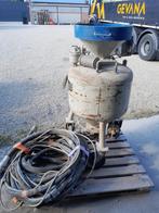 Straalketen en Wormpomp + bijhorende compressor, Gevelrenovatie