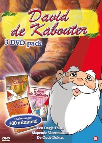 Dvd box - david de kabouter ( 3 dvd pack ) beschikbaar voor biedingen