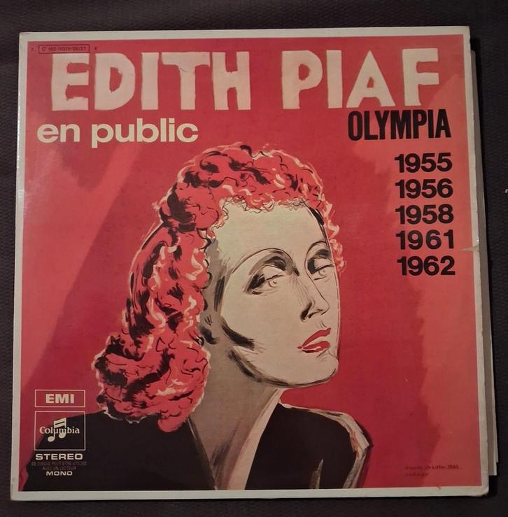 Edith Piaf en public, Cd's en Dvd's, Vinyl | Jazz en Blues, Gebruikt, Ophalen