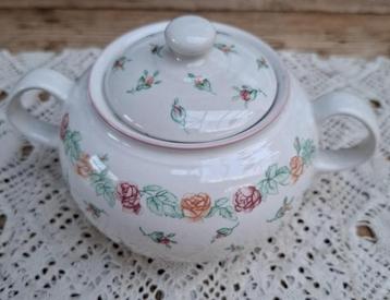 Laura Ashley Rosebud suikerpot  beschikbaar voor biedingen