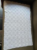 Vintage selfmade wit haakwerk 65 x 105 cm, Ophalen of Verzenden, Zo goed als nieuw